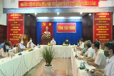 Tây Ninh: Thực hiện giãn cách xã hội theo tinh thần Chỉ thị 16 từ 0 giờ ngày 18.7.2021