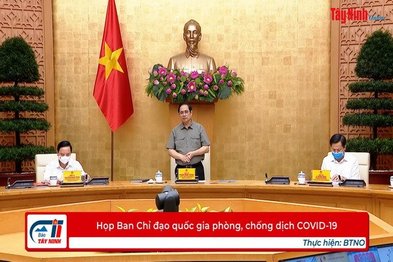 Họp Ban Chỉ đạo quốc gia phòng, chống dịch COVID-19