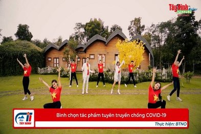 Bình chọn tác phẩm tuyên truyền phòng, chống COVID-19