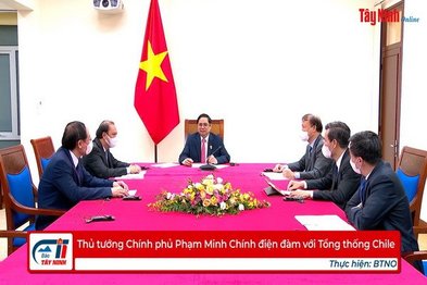 Thủ tướng Chính phủ Phạm Minh Chính điện đàm với Tổng thống Chile