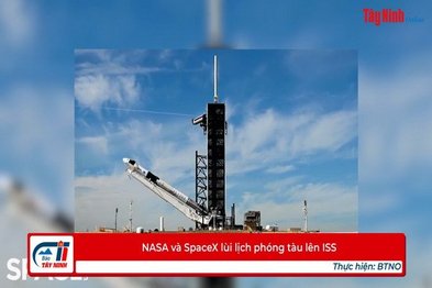 NASA và SpaceX lùi lịch phóng tàu lên ISS