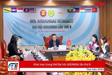 Khai mạc trọng thể Đại hội ASEANSAI lần thứ 6