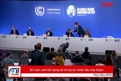 20 nước cam kết dừng tài trợ dự án nhiên liệu hóa thạch