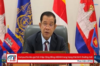 Campuchia kêu gọi hội nhập Cộng đồng ASEAN trong trạng thái bình thường mới