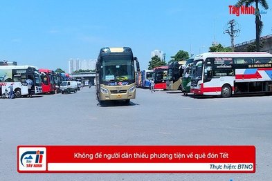 Không để người dân thiếu phương tiện về quê đón Tết