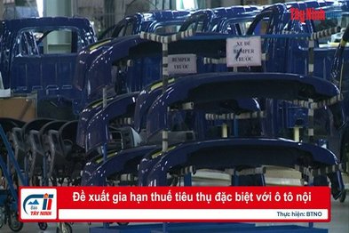 Đề xuất gia hạn thuế tiêu thụ đặc biệt với ô tô nội