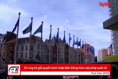 EU ủng hộ giải quyết tranh chấp Biển Đông theo luật pháp quốc tế