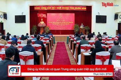 Đảng ủy Khối các cơ quan Trung ương quán triệt quy định mới