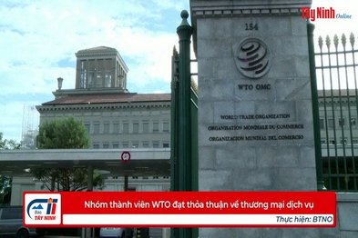 Nhóm thành viên WTO đạt thỏa thuận về thương mại dịch vụ