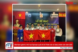 Việt Nam giành 2 HCV tại Olympic quốc tế về Thiên văn và Vật lý thiên văn năm 2021