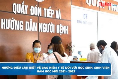 Những điều cần biết về bảo hiểm y tế đối với học sinh, sinh viên năm học mới 2021-2022