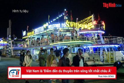 Việt Nam là 'Điểm đến du thuyền trên sông tốt nhất châu Á'