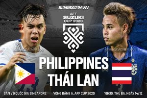 Trực tiếp: Thái Lan - Philippines | Bảng A AFF Suzuki Cup 2020