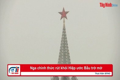 Nga chính thức rút khỏi Hiệp ước Bầu trở mở