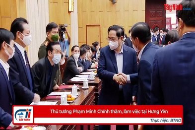 Thủ tướng Phạm Minh Chính thăm, làm việc tại Hưng Yên