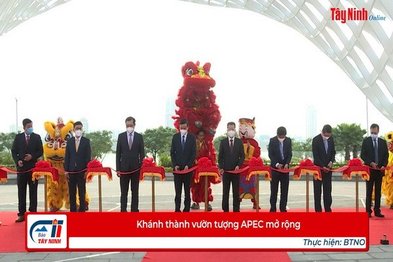 Khánh thành vườn tượng APEC mở rộng