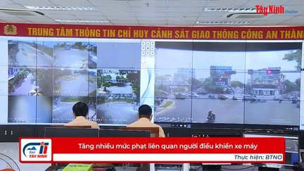 Tăng nhiều mức phạt liên quan người điều khiển xe máy