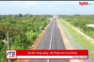 Cao tốc Trung Lương – Mỹ Thuận cho xe lưu thông