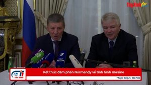 Kết thúc đàm phán Normandy về tình hình Ukraine