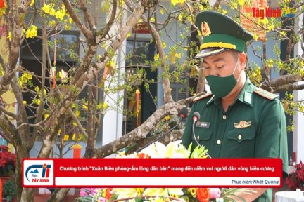 Chương trình “Xuân Biên phòng-Ấm lòng dân bản” mang đến niềm vui cho người dân vùng biên