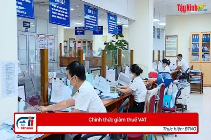 Chính thức giảm thuế VAT