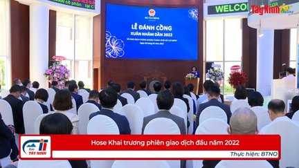 Hose Khai trương phiên giao dịch đầu năm 2022