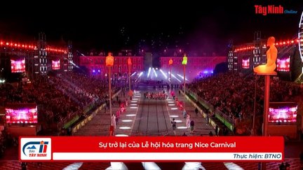 Sự trở lại của Lễ hội hóa trang Nice Carnival