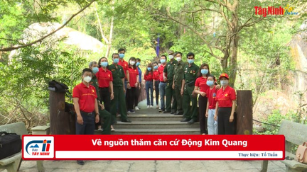 Về nguồn thăm căn cứ Động Kim Quang