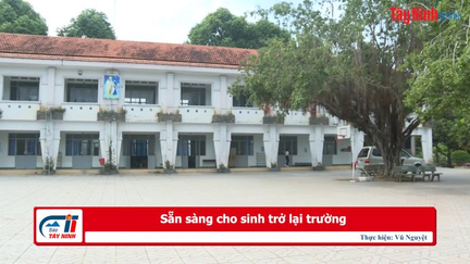 Sẵn sàng cho sinh trở lại trường