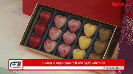 Hương vị ngọt ngào mới cho ngày Valentine