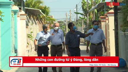 Những con đường từ ý Đảng, lòng dân