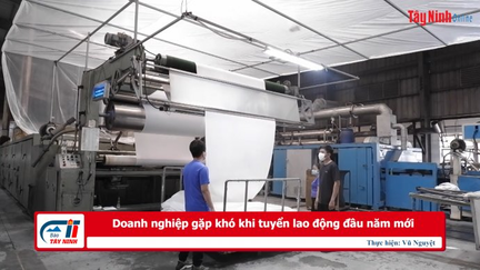 Doanh nghiệp gặp khó khi tuyển lao động đầu năm mới