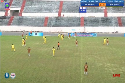 Trực tiếp: Trận đấu bóng đá giữa An Nam FC và Bin Bin FC