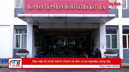 Sắp xếp tổ chức hành chính và đơn vị sự nghiệp công lập