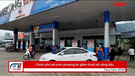 Chính phủ sẽ trình phương án giảm thuế với xăng dầu