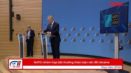 NATO nhóm họp bất thường thảo luận vấn đề Ukraine