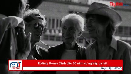 Rolling Stones đánh dấu 60 năm sự nghiệp ca hát