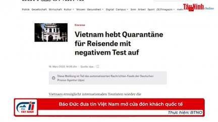 Báo Đức đưa tin Việt Nam mở cửa đón khách quốc tế