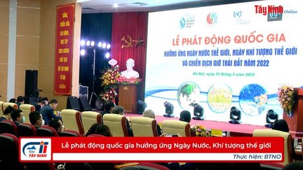 Lễ phát động quốc gia hưởng ứng Ngày Nước, Khí tượng thế giới