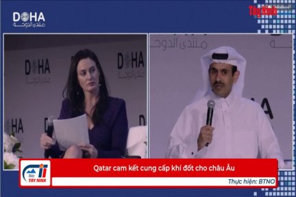 Qatar cam kết cung cấp khí đốt cho châu Âu