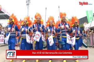 Rực rỡ lễ hội Barranquilla của Colombia