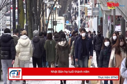 Nhật Bản hạ tuổi thành niên