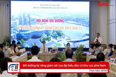 Bồi dưỡng kỹ năng giám sát của đại biểu dân cử khu vực phía Nam