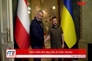 Thêm nhiều lãnh đạo châu Âu thăm Ukraine