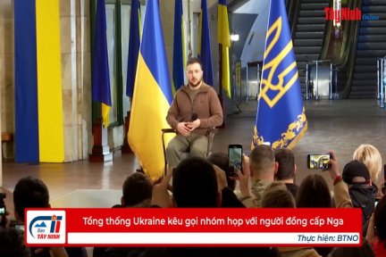 Tổng thống Ukraine kêu gọi nhóm họp với người đồng cấp Nga