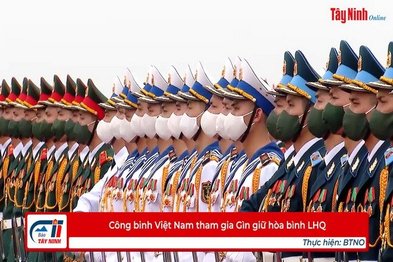 Công binh Việt Nam tham gia Gìn giữ hòa bình LHQ