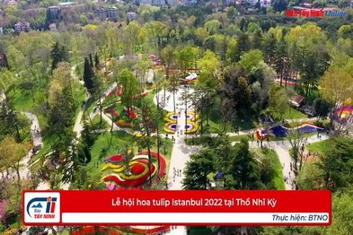 Lễ hội hoa tulip Istanbul 2022 tại Thổ Nhĩ Kỳ