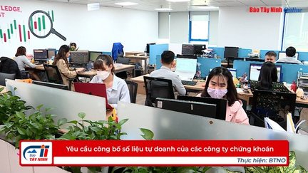 Yêu cầu công bố số liệu tự doanh của các công ty chứng khoán