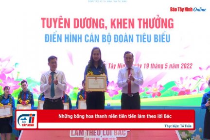 Những bông hoa thanh niên tiên tiến làm theo lời Bác