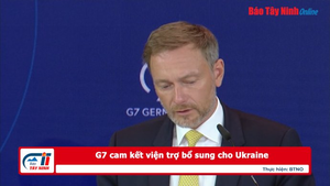 G7 cam kết viện trợ bổ sung cho Ukraine